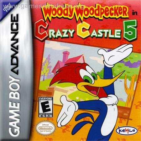 Cover Woody Woodpecker in Crazy Castle 5 for Game Boy Advance